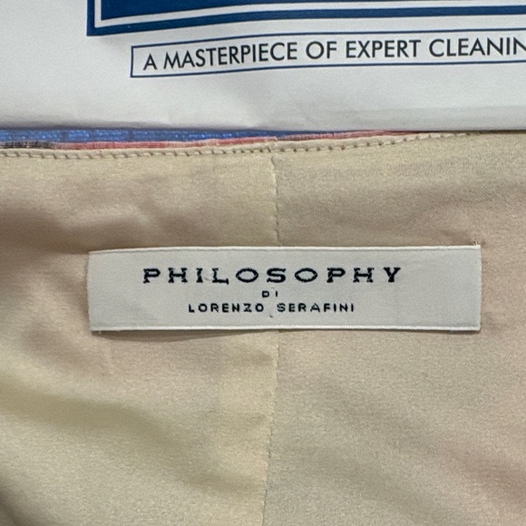 Philosophy di Lorenzo Serafini Light Pink Floral Midi Dress - Picture 2 of 5